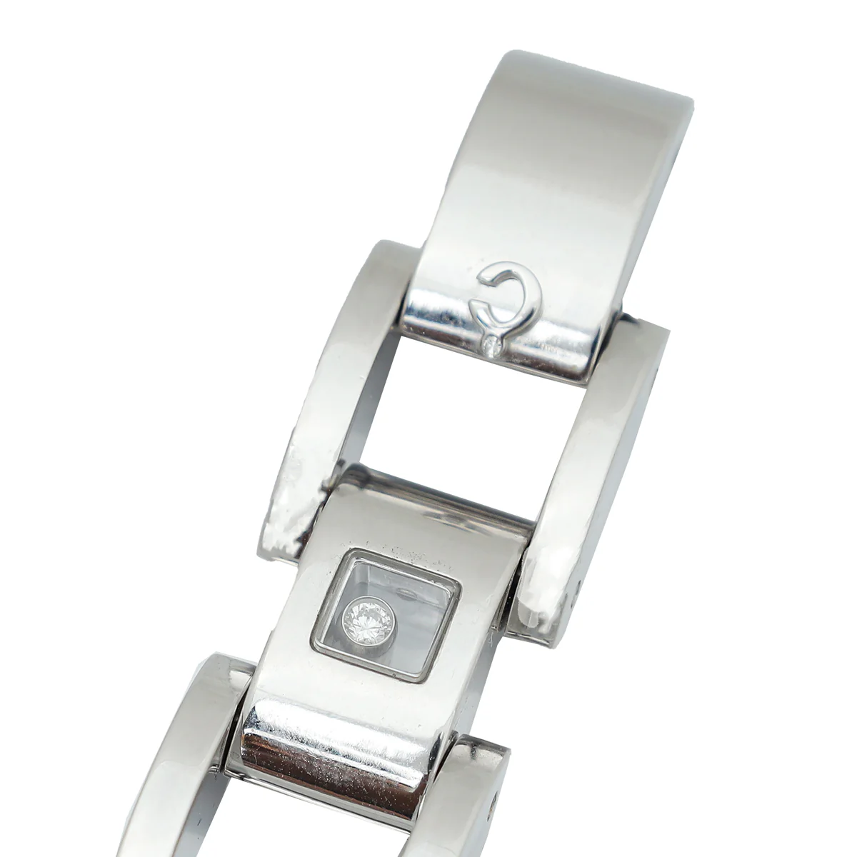 Chopard 18K White Gold Diamond Chopard La Strada Bracelet