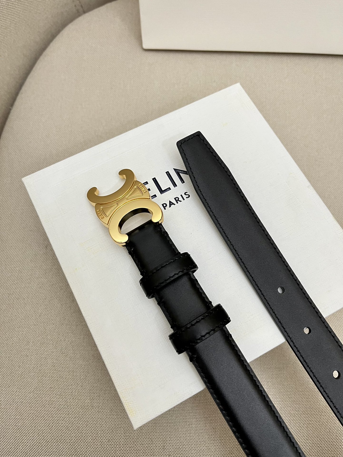 Celine Leather Belts 1:1 Mirror Version