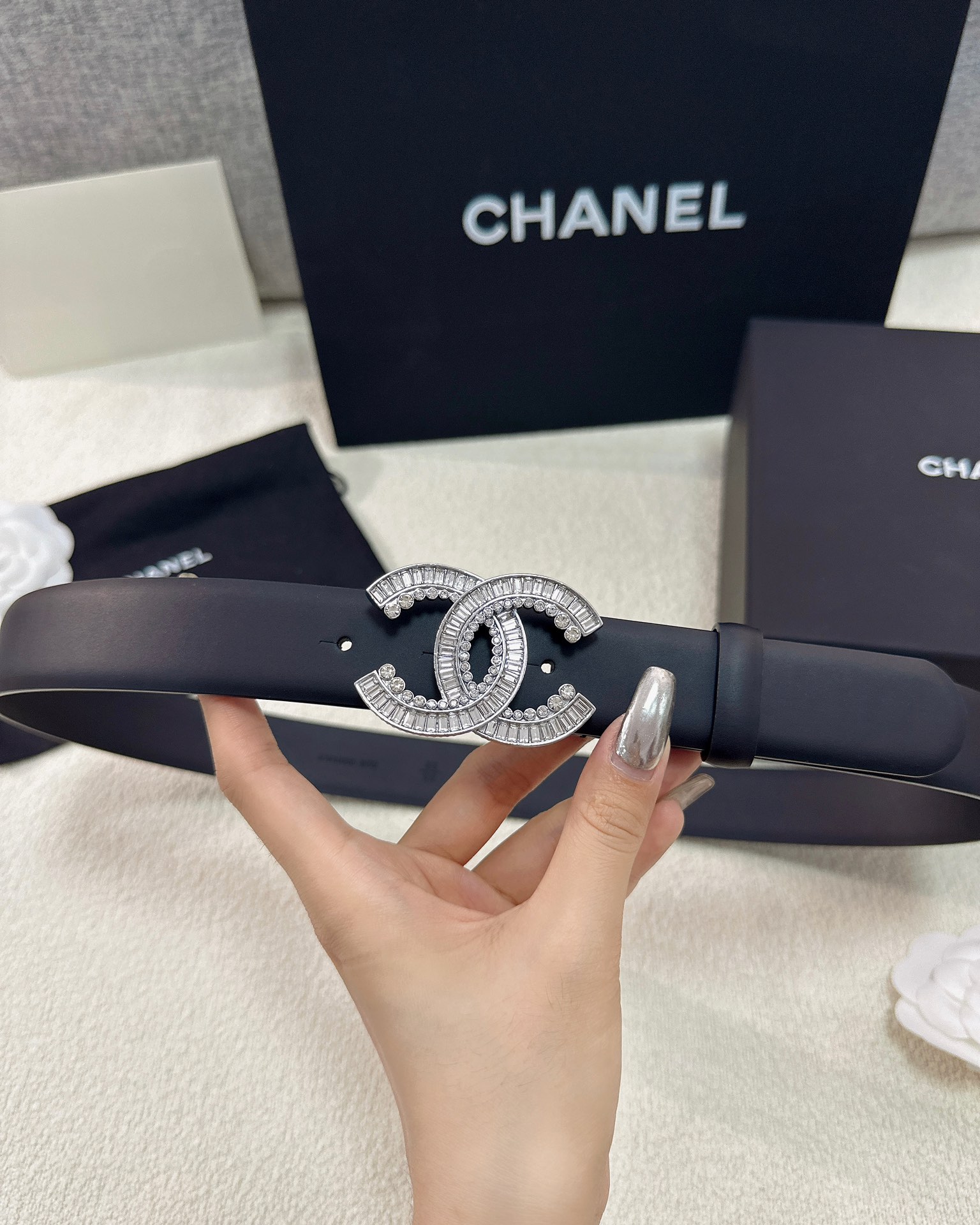 Chanel Leather Belts 1:1 Mirror Version