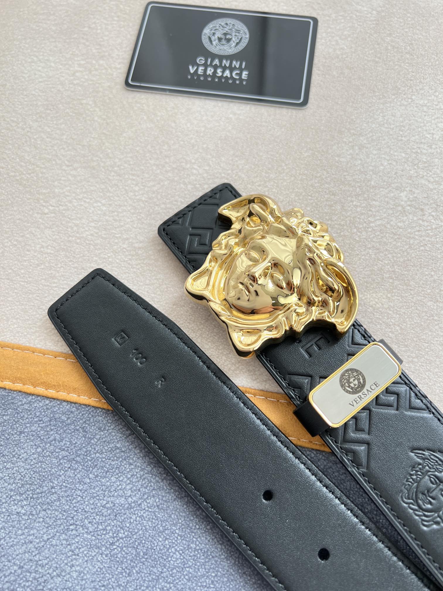 Versace Leather Belts 1:1 Mirror Version