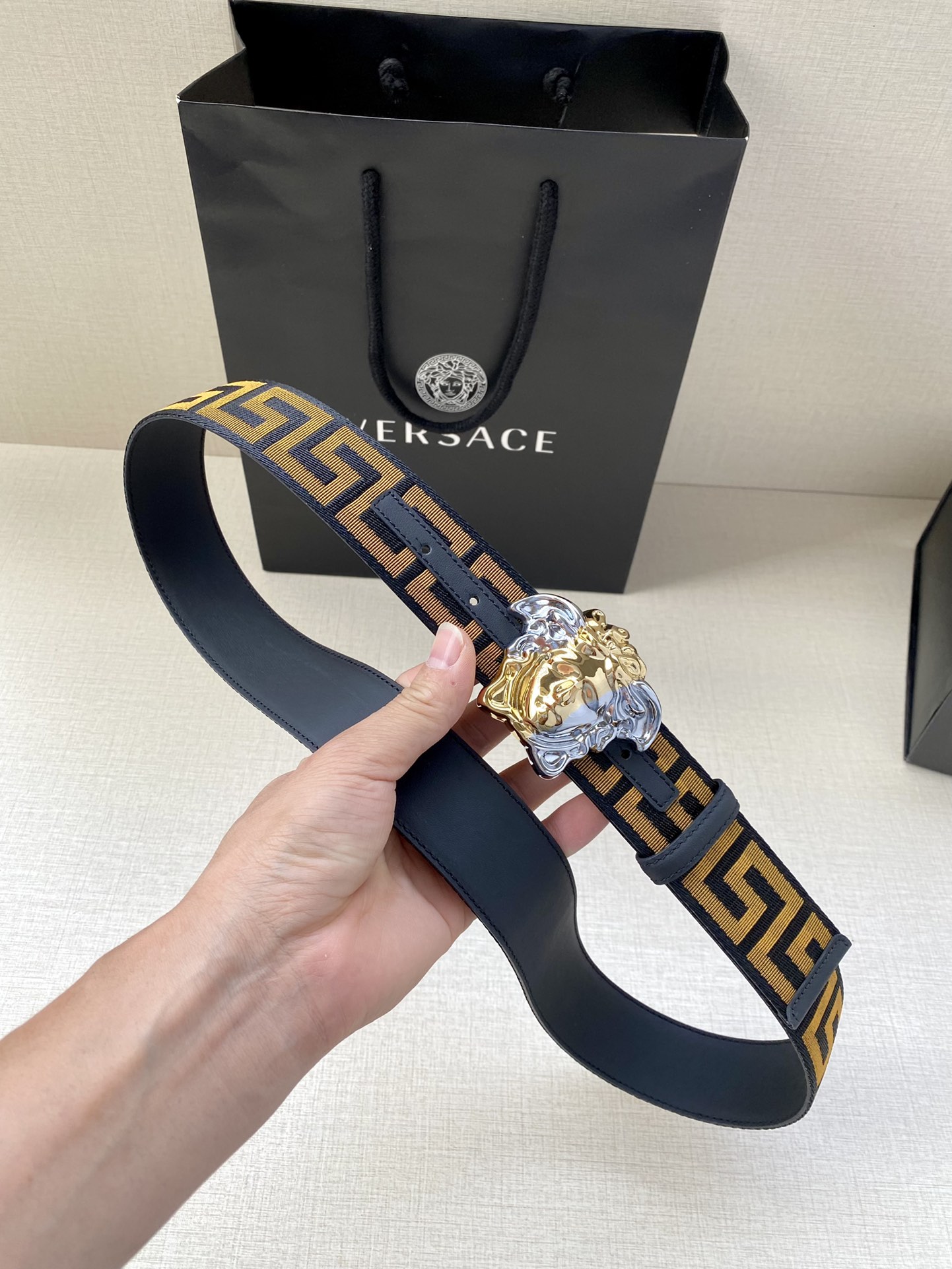 Versace Leather Belts 1:1 Mirror Version