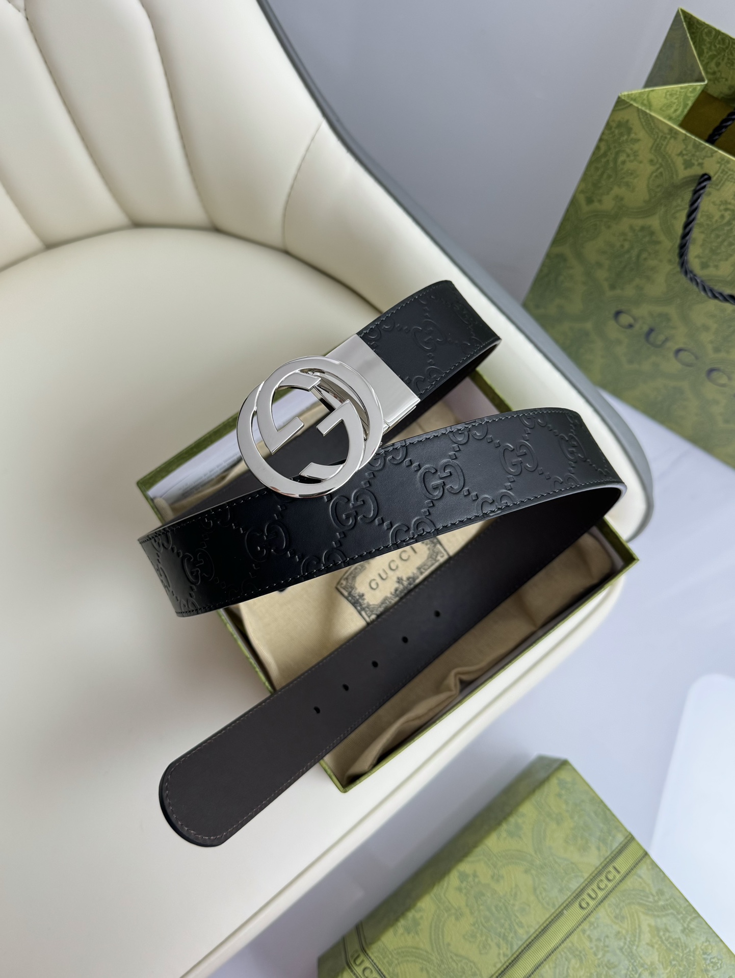 Gucci Leather Belts 1:1 Mirror Version