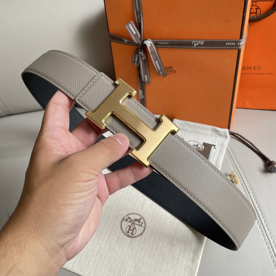 Hermes Leather Belts 1:1 Mirror Version