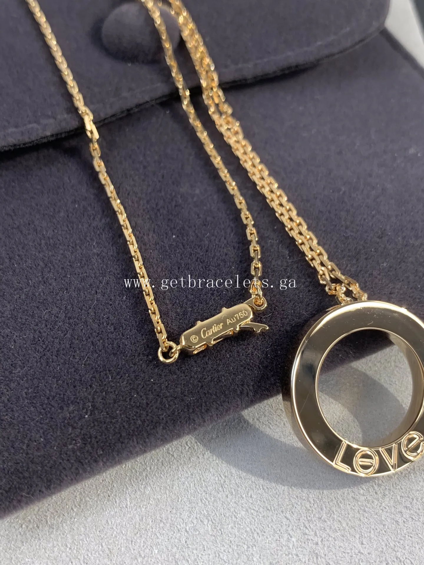 Cartier Love Necklace Rose Gold