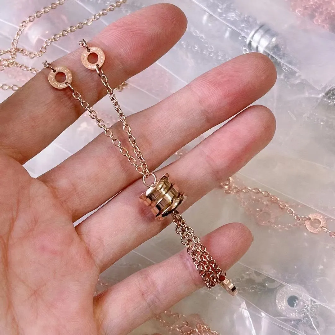 Bvlgari B.Zero1 Tassel Necklace Yellow Gold/White Gold/Rose Gold