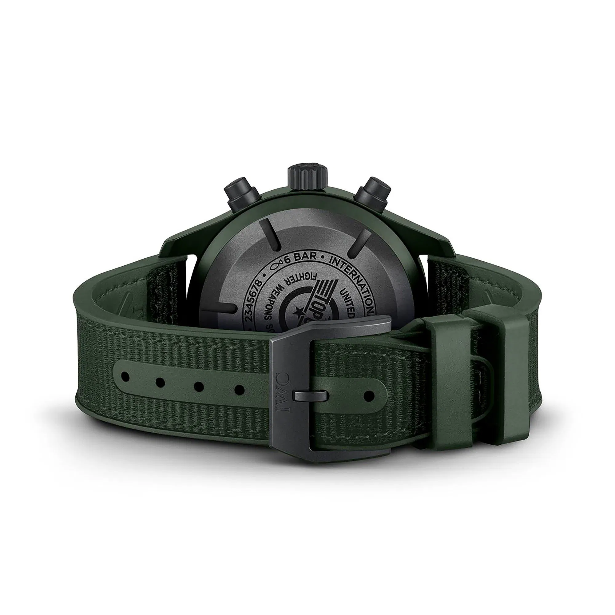 Schaffhausen Pilots watch chronograph top gun edition woodland iw389106