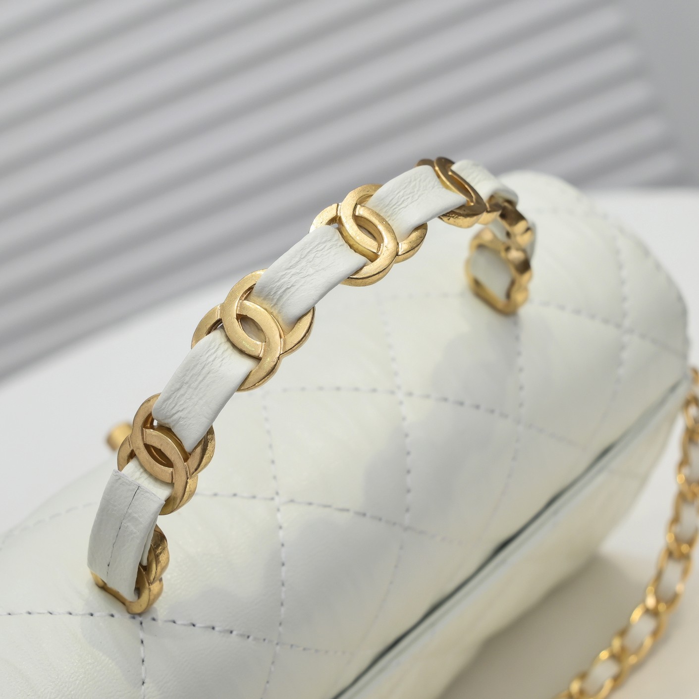 Chanel Handle Double C  Shoulder Bag Handbag