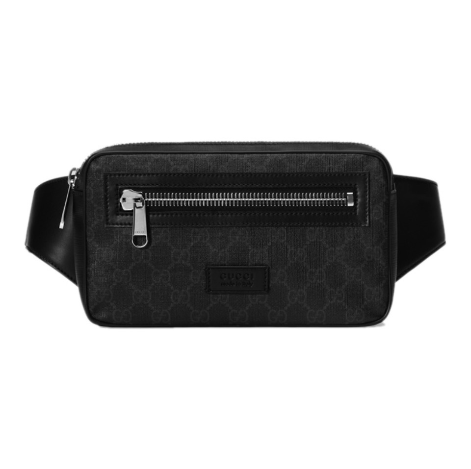 Gucci Canvas & Leather Waist Bag Belt Bag(Replica)