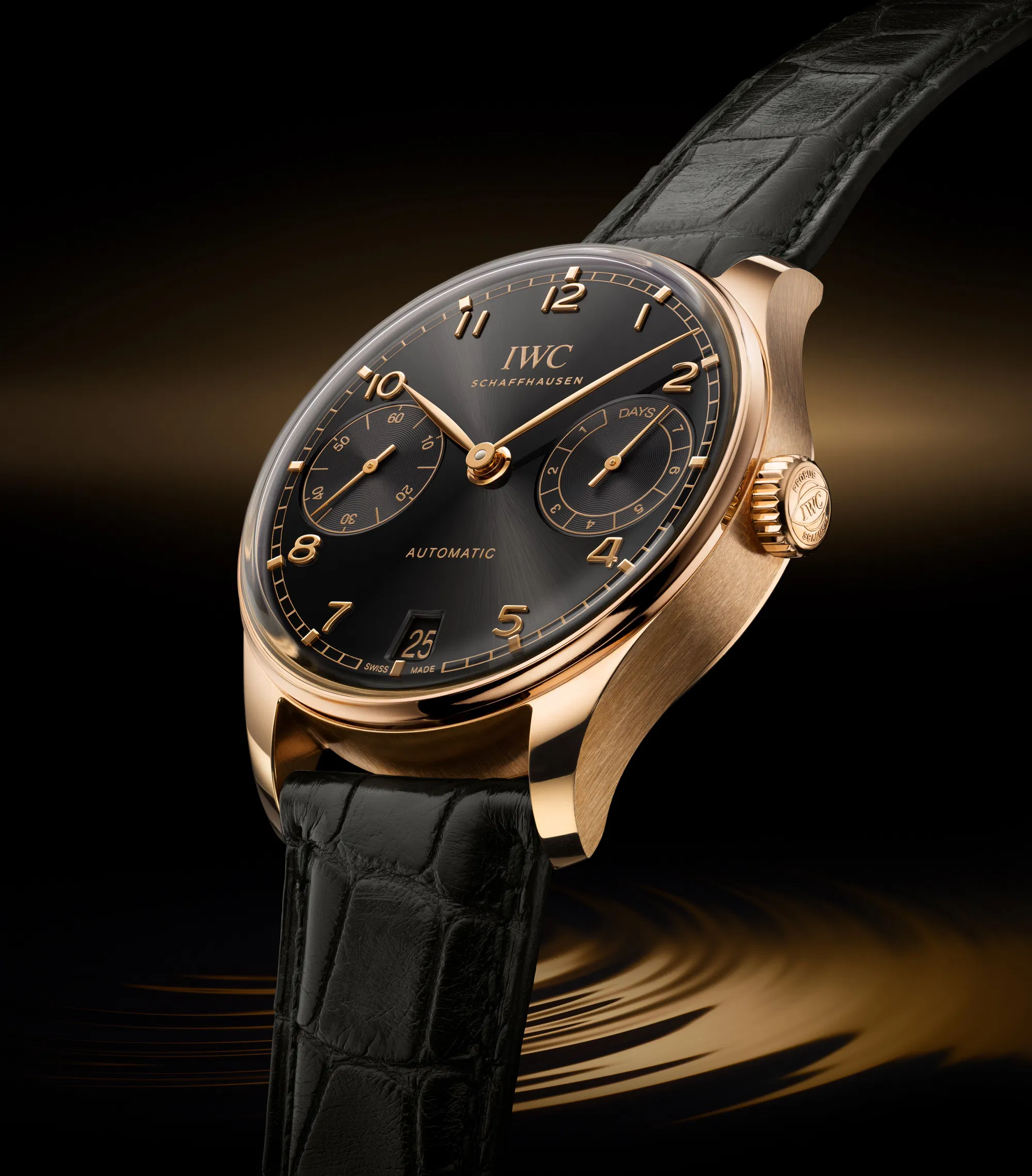 Schaffhausen Portugieser automatic 42 obsidian iw501707