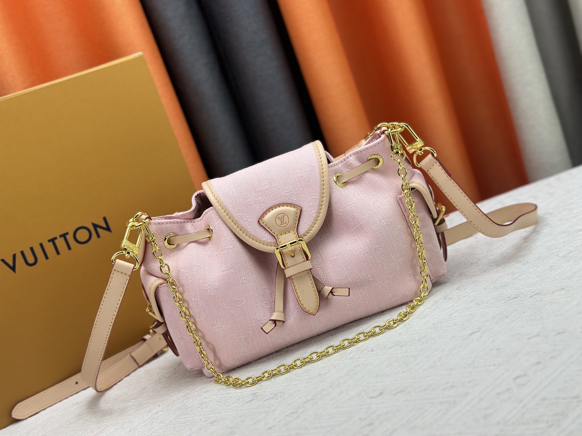 Louis Vuitton  Odysée bag  LV  Denim Favorite Shoulder Bag Handbag (  7A  Replica)