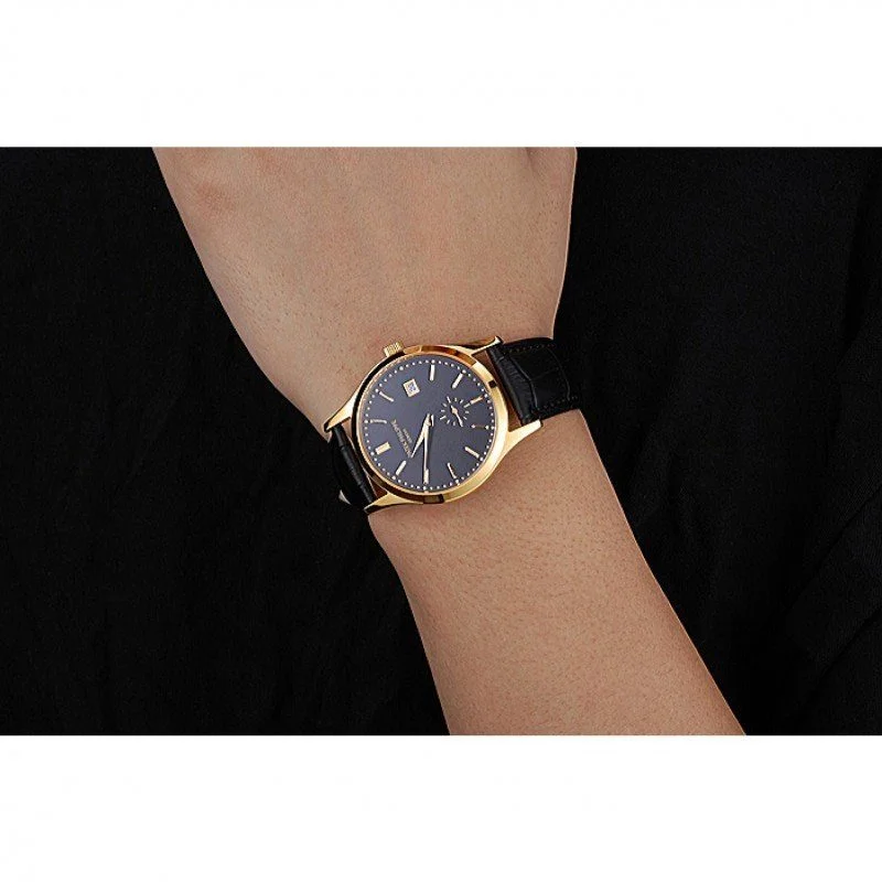 Calatrava Dial Black 41 mm, Yellow Gold Plated