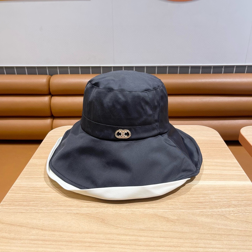 Celine Outdoor Fisherman's Hat With Large Brim Sunhat （Replica）