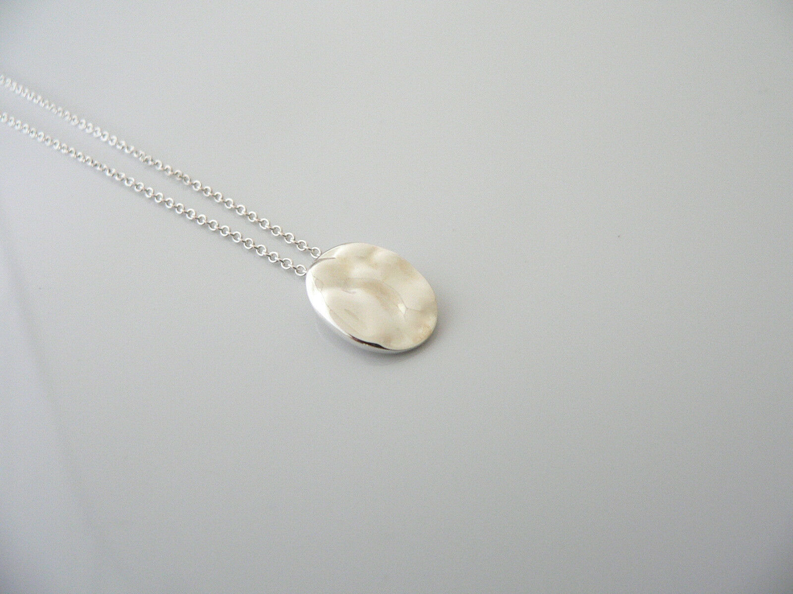 Tiffany & Co Silver Peretti Gemini Zodiac Necklace Pendant Charm Chain Gift Love