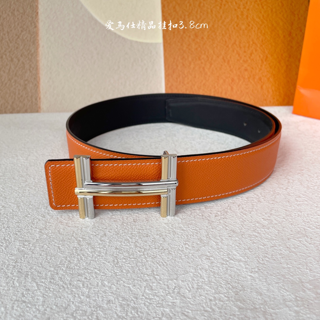 Hermes Leather Belts 1:1 Mirror Version