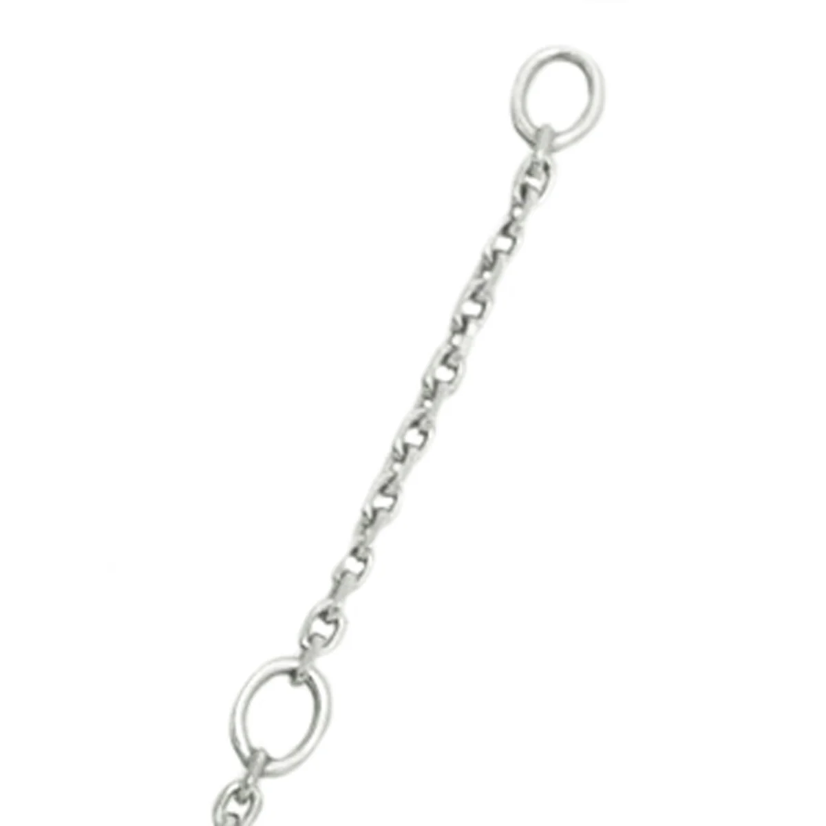 Chopard 18K White Gold Happy 3 Diamond Emotion Necklace