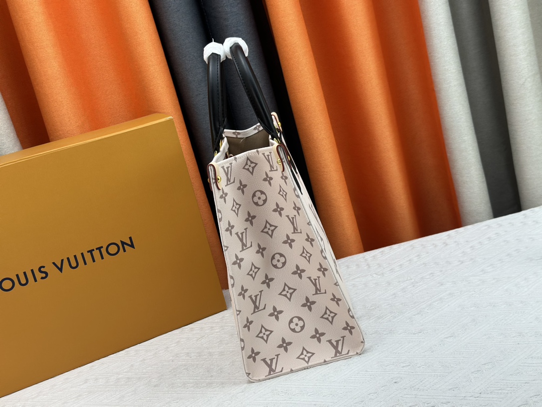 Louis Vuitton On The Go Tote M46542 Shoulder Bag Handbag