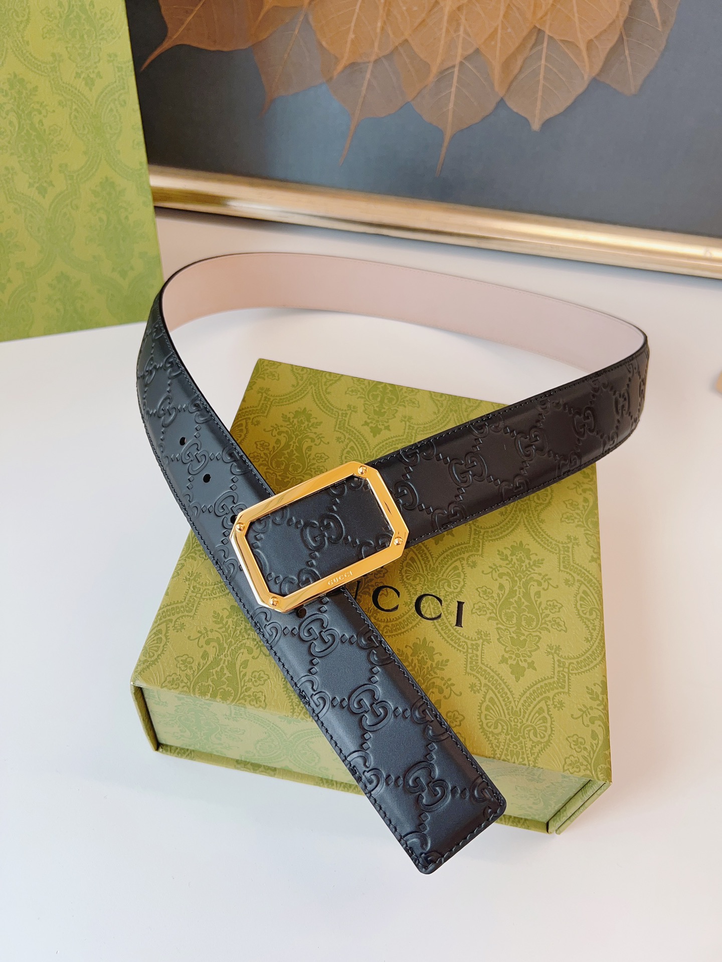 Gucci Leather Belts 1:1 Mirror Version
