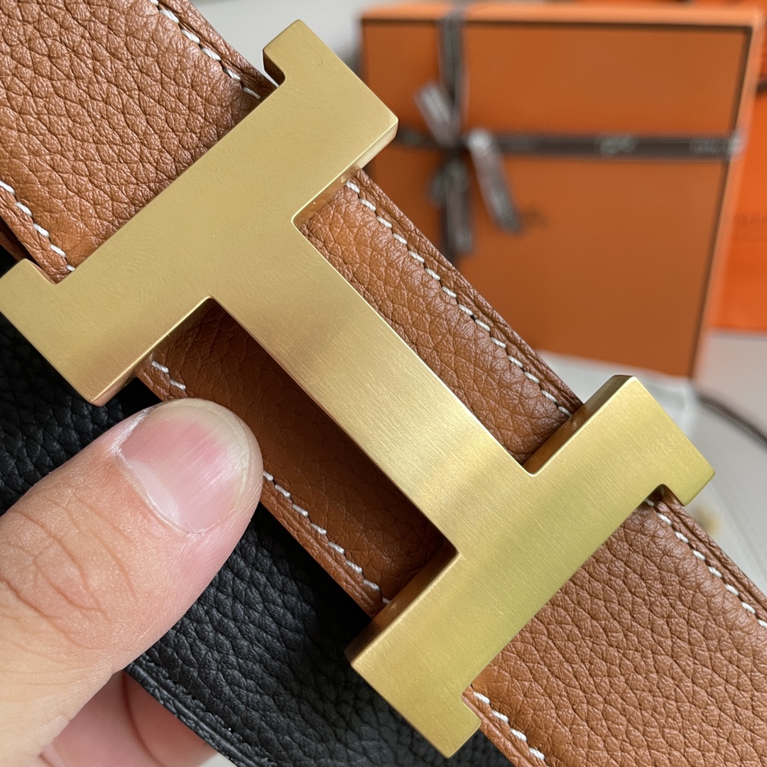Hermes Leather Belts 1:1 Mirror Version
