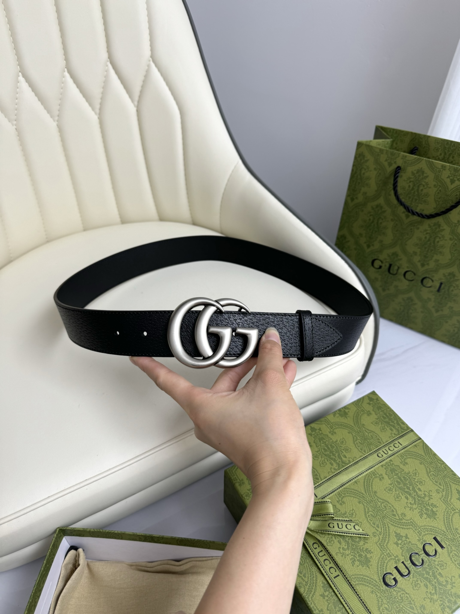 Gucci Leather Belts 1:1 Mirror Version