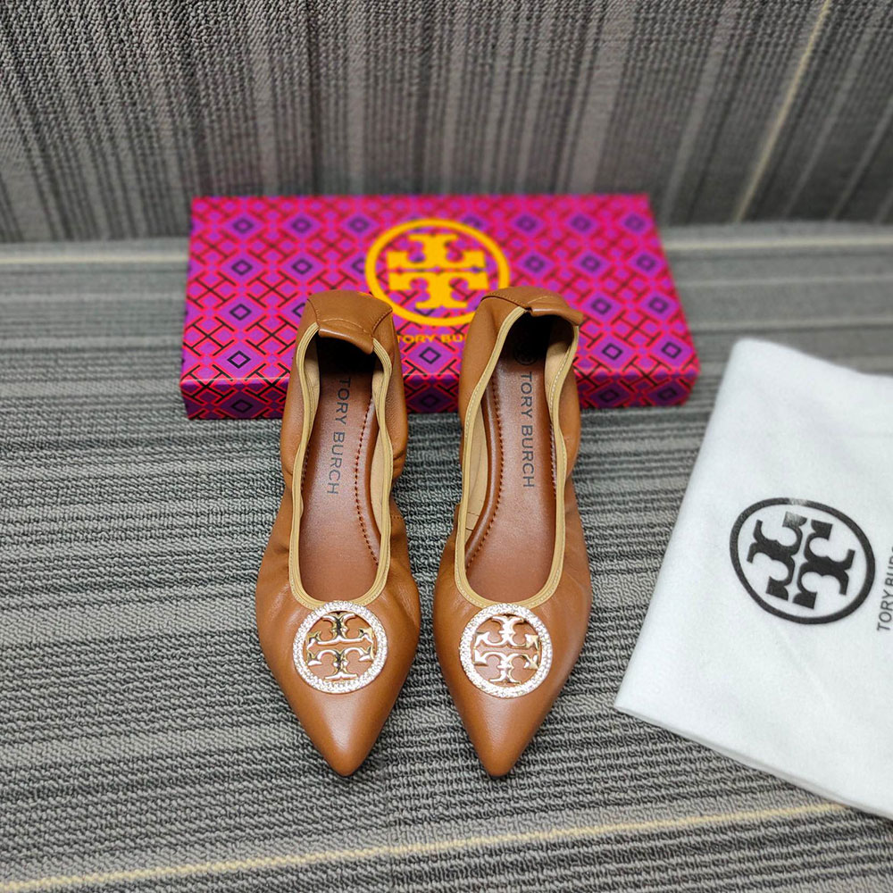 Tory Burch Stylish And Elegant Ballet Flats Sandals Slide (Replica)