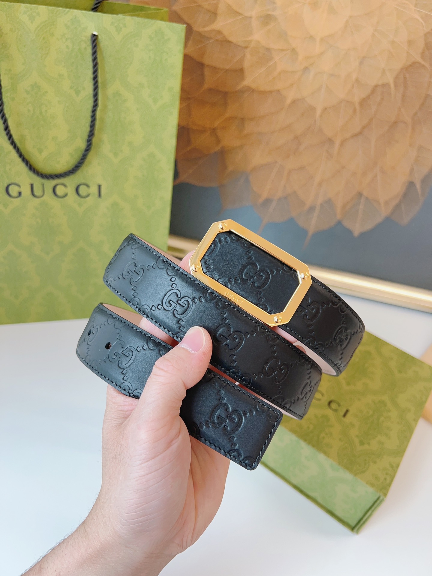 Gucci Leather Belts 1:1 Mirror Version