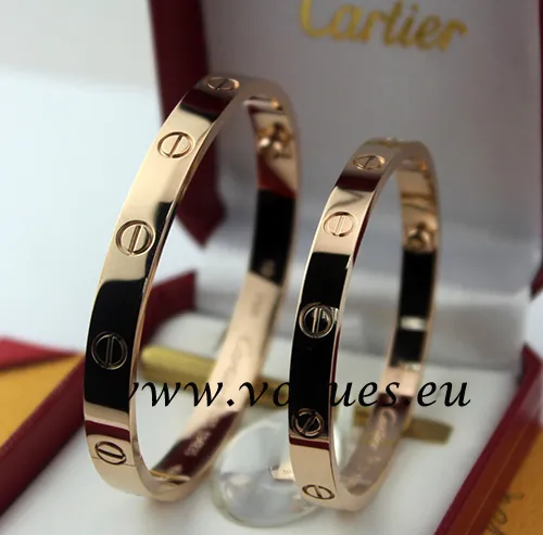 Cartier Couple Bracelet Pink Gold B6041002 (New Version – Prevent Screws Fall Out)