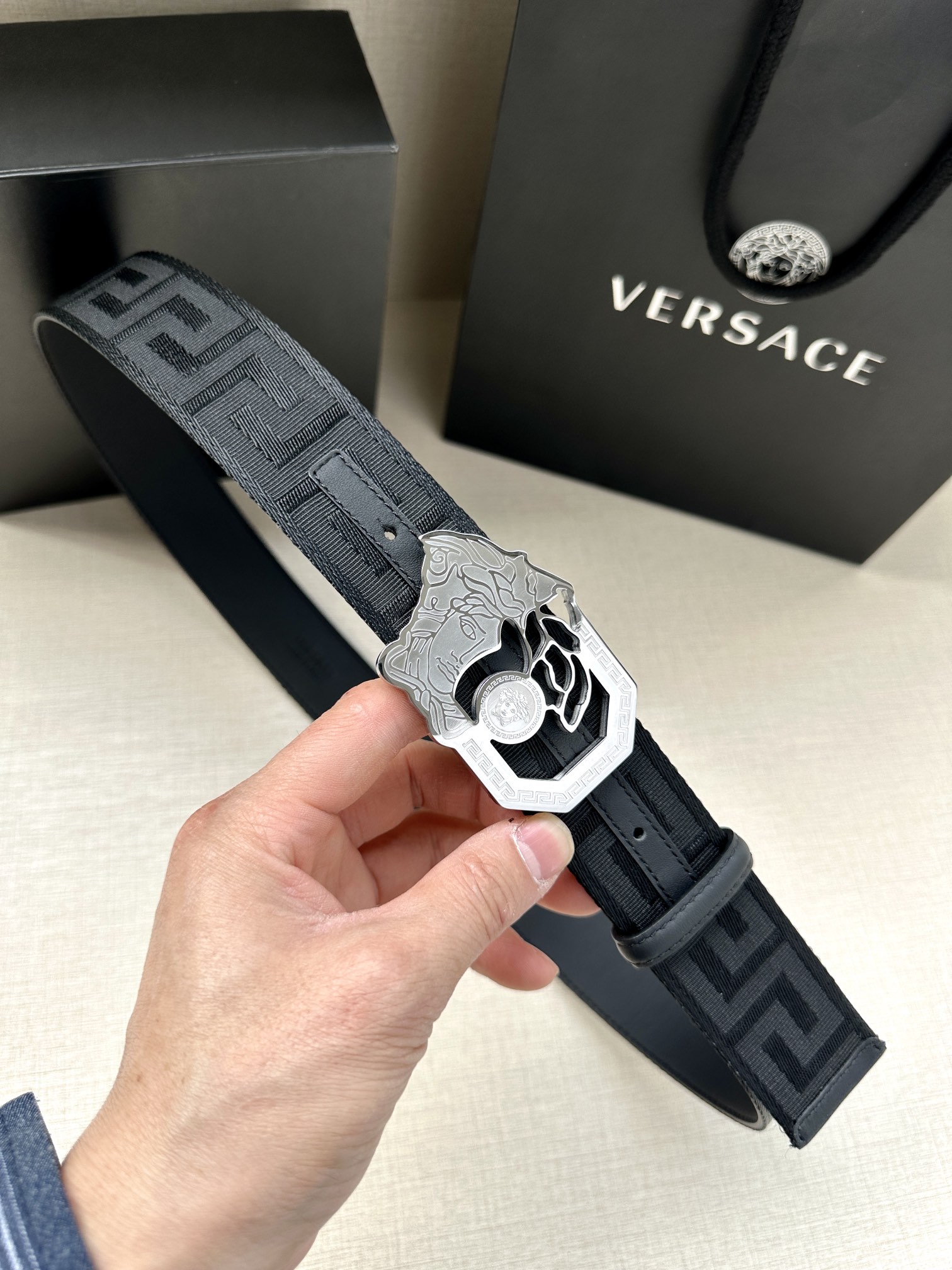 Versace Leather Belts 1:1 Mirror Version
