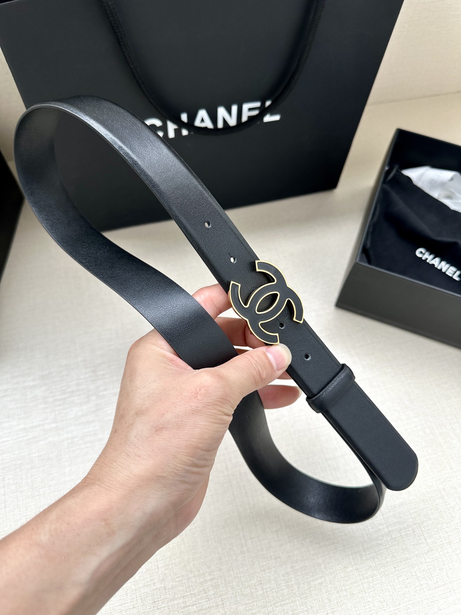 Chanel Leather Belts 1:1 Mirror Version