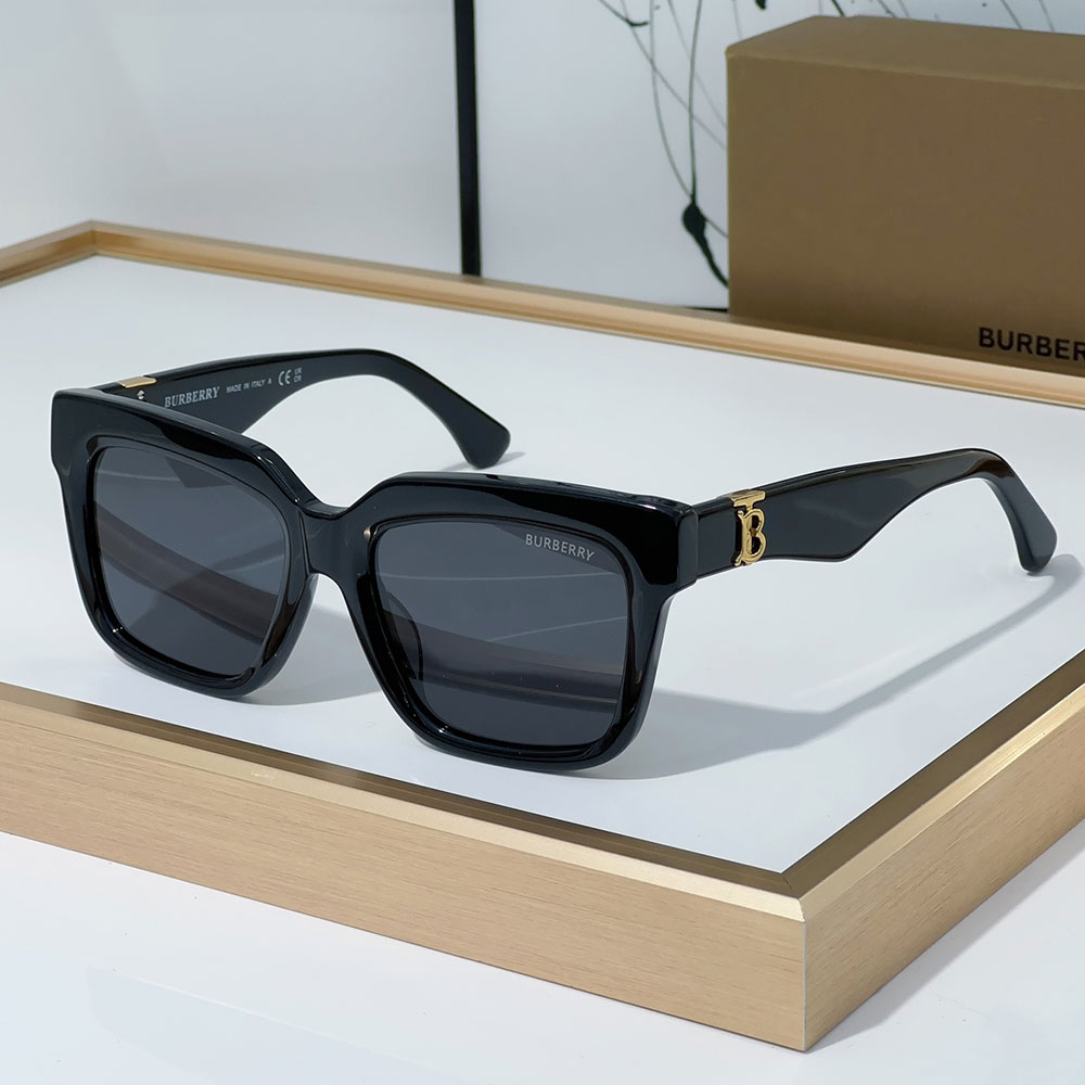 Burberry  Mirror leg Logo Sunglasses Top quality （Replica）
