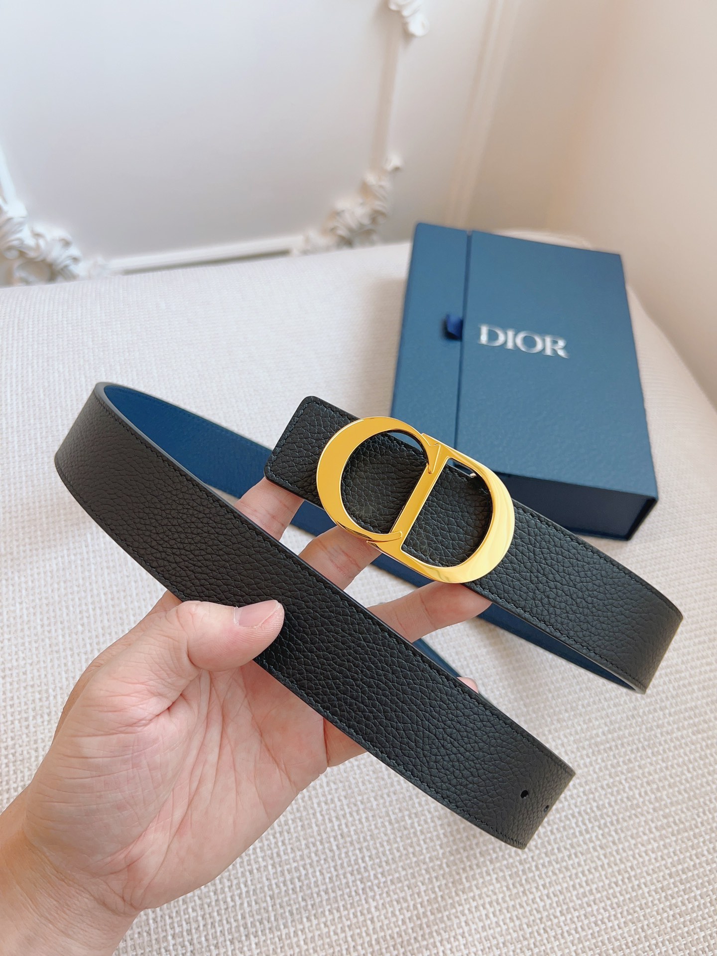 Dior Leather Belts 1:1 Mirror Version