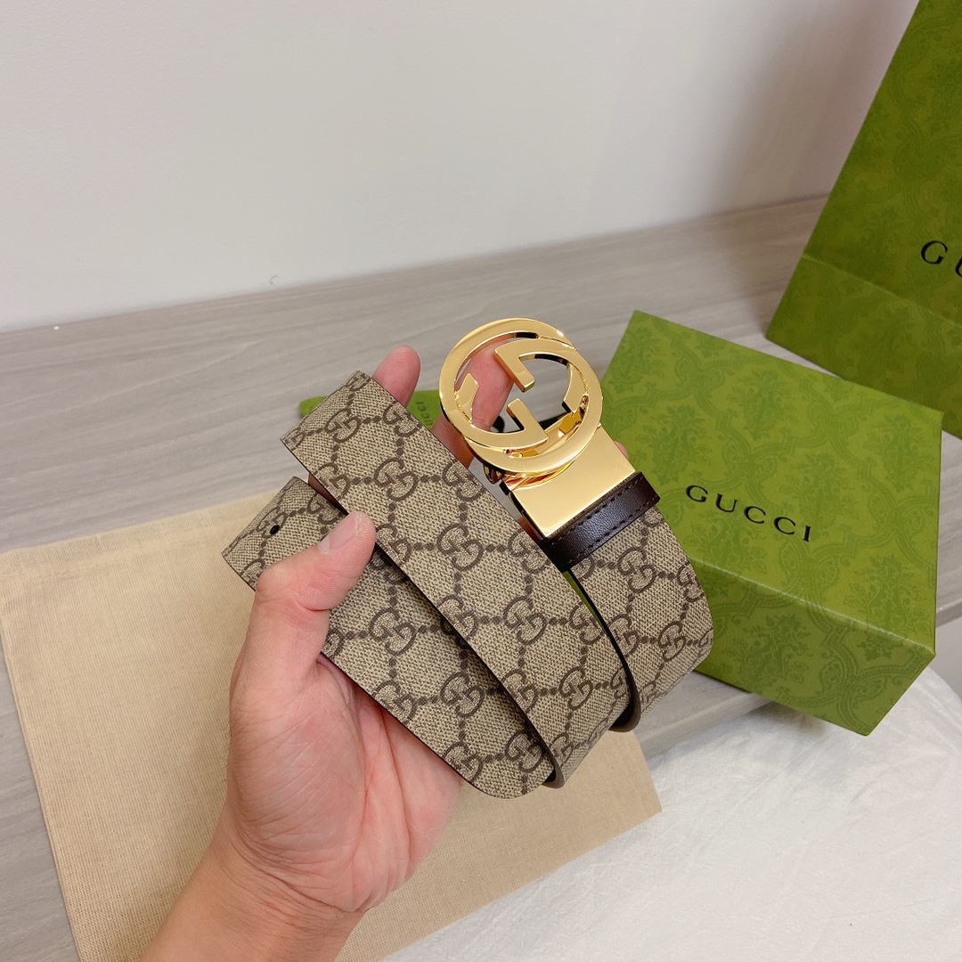 Gucci Leather Belts 1:1 Mirror Version