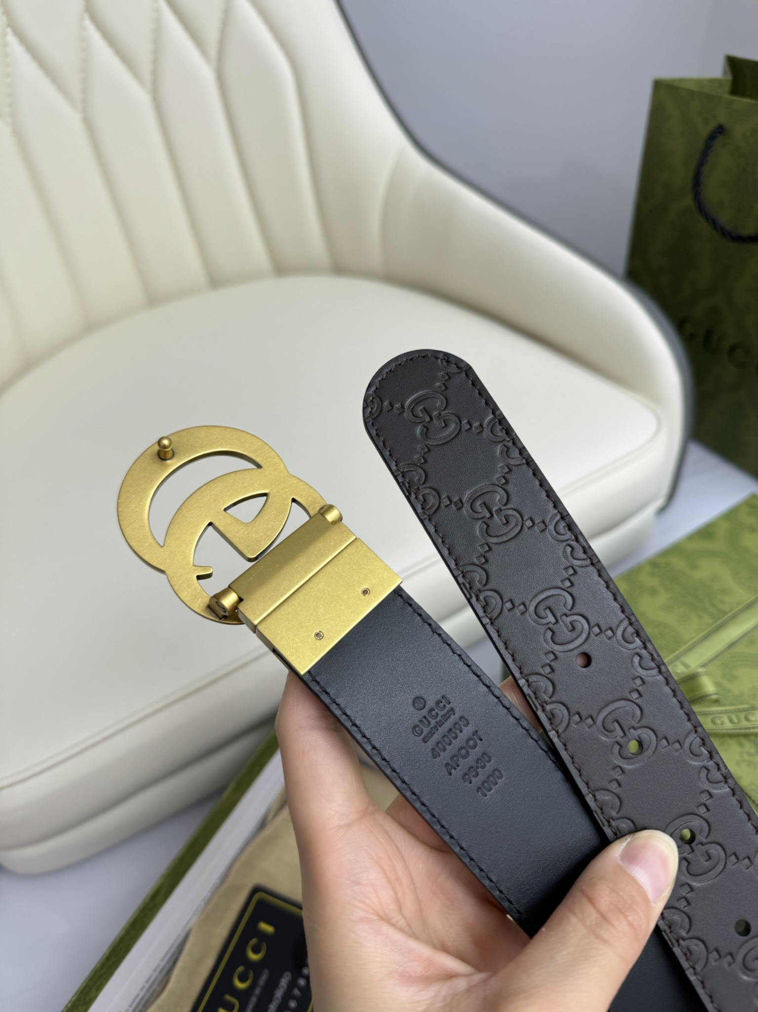 Gucci Leather Belts 1:1 Mirror Version