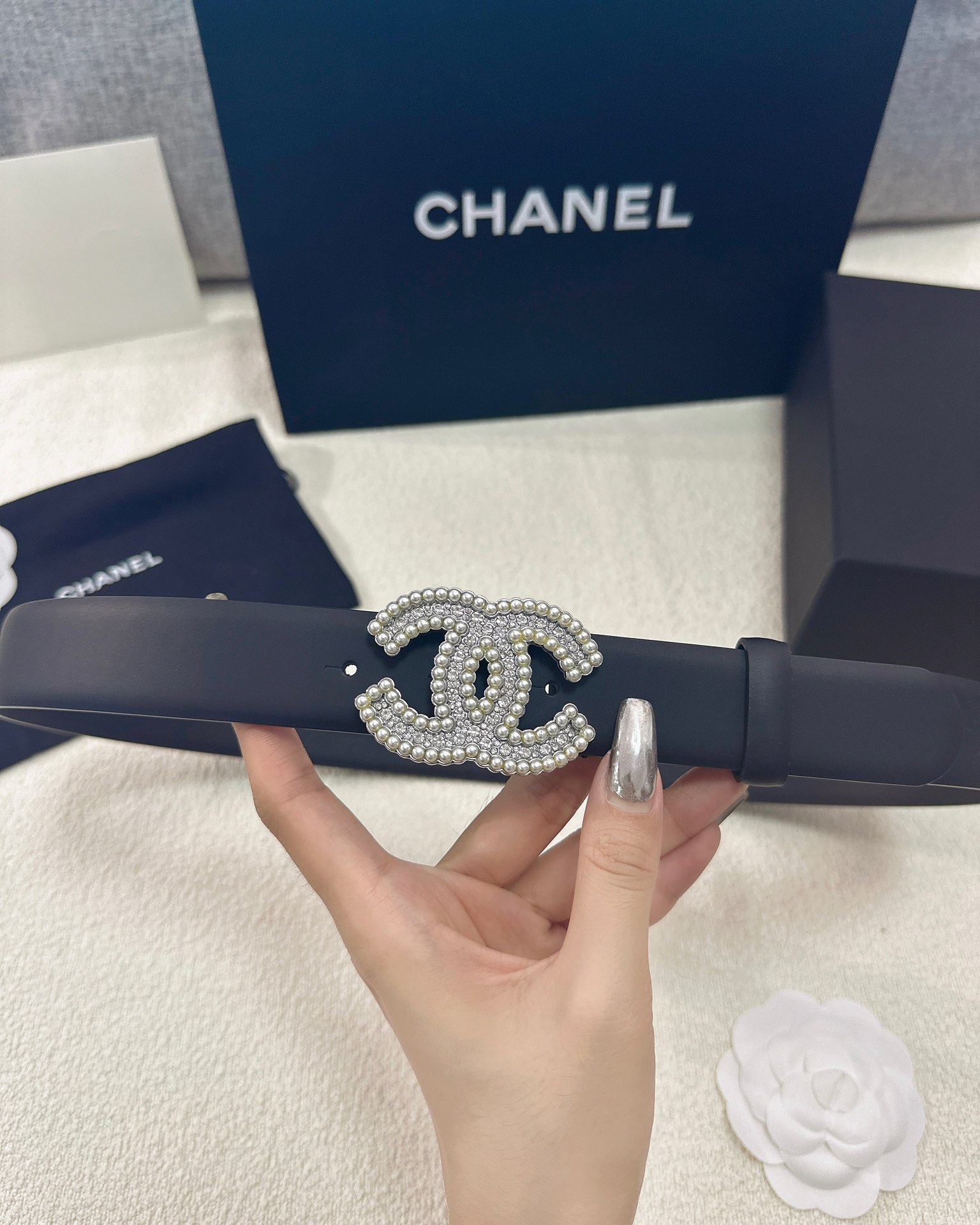Chanel Leather Belts 1:1 Mirror Version