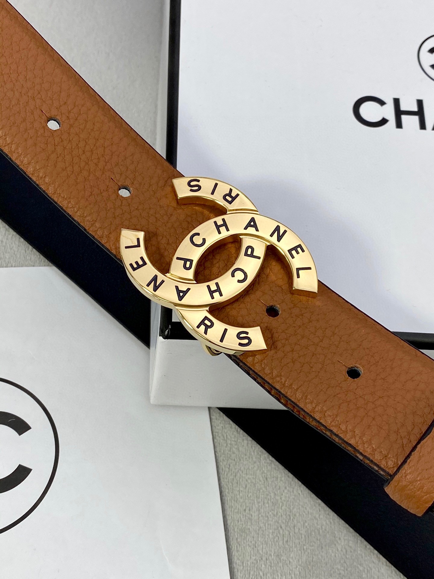 Chanel Leather Belts 1:1 Mirror Version