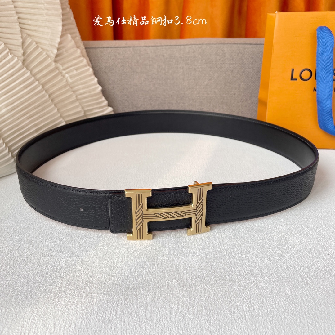 Hermes Leather Belts 1:1 Mirror Version