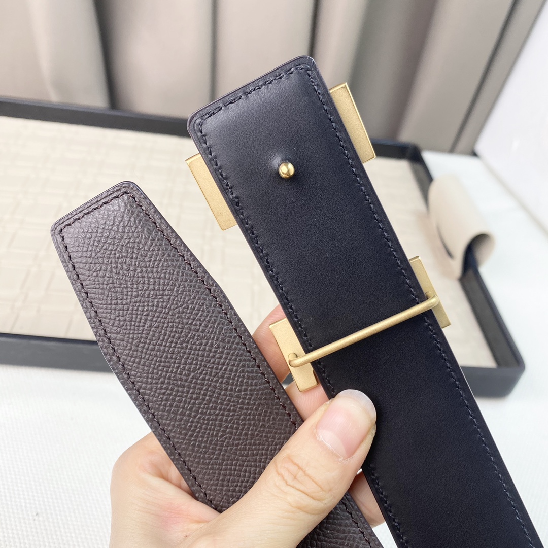 Hermes Leather Belts 1:1 Mirror Version