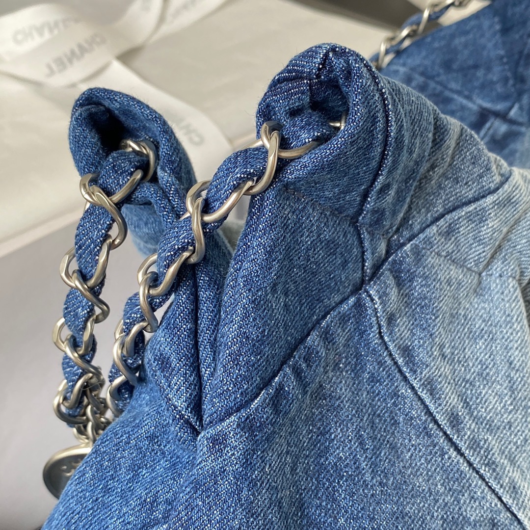 Chanel 22bag Old Denim(Replica)