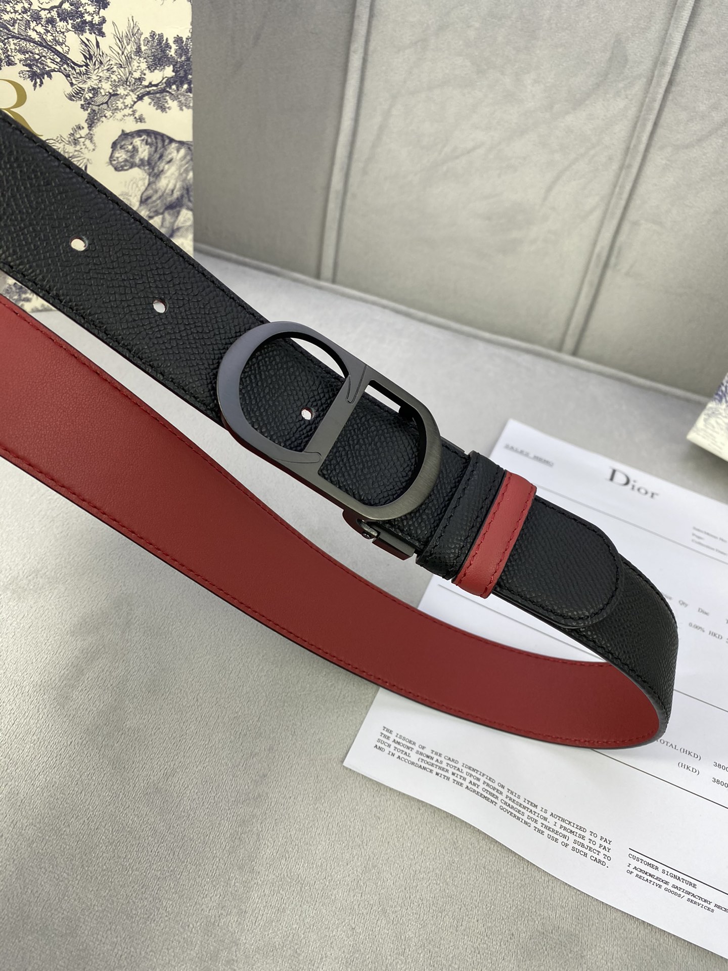 Dior Leather Belts 1:1 Mirror Version