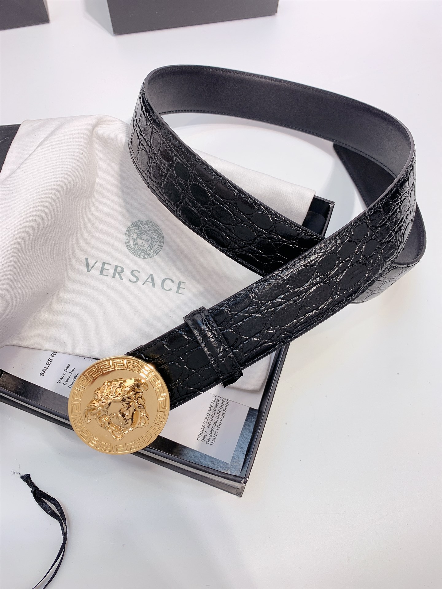 Versace Leather Belts 1:1 Mirror Version