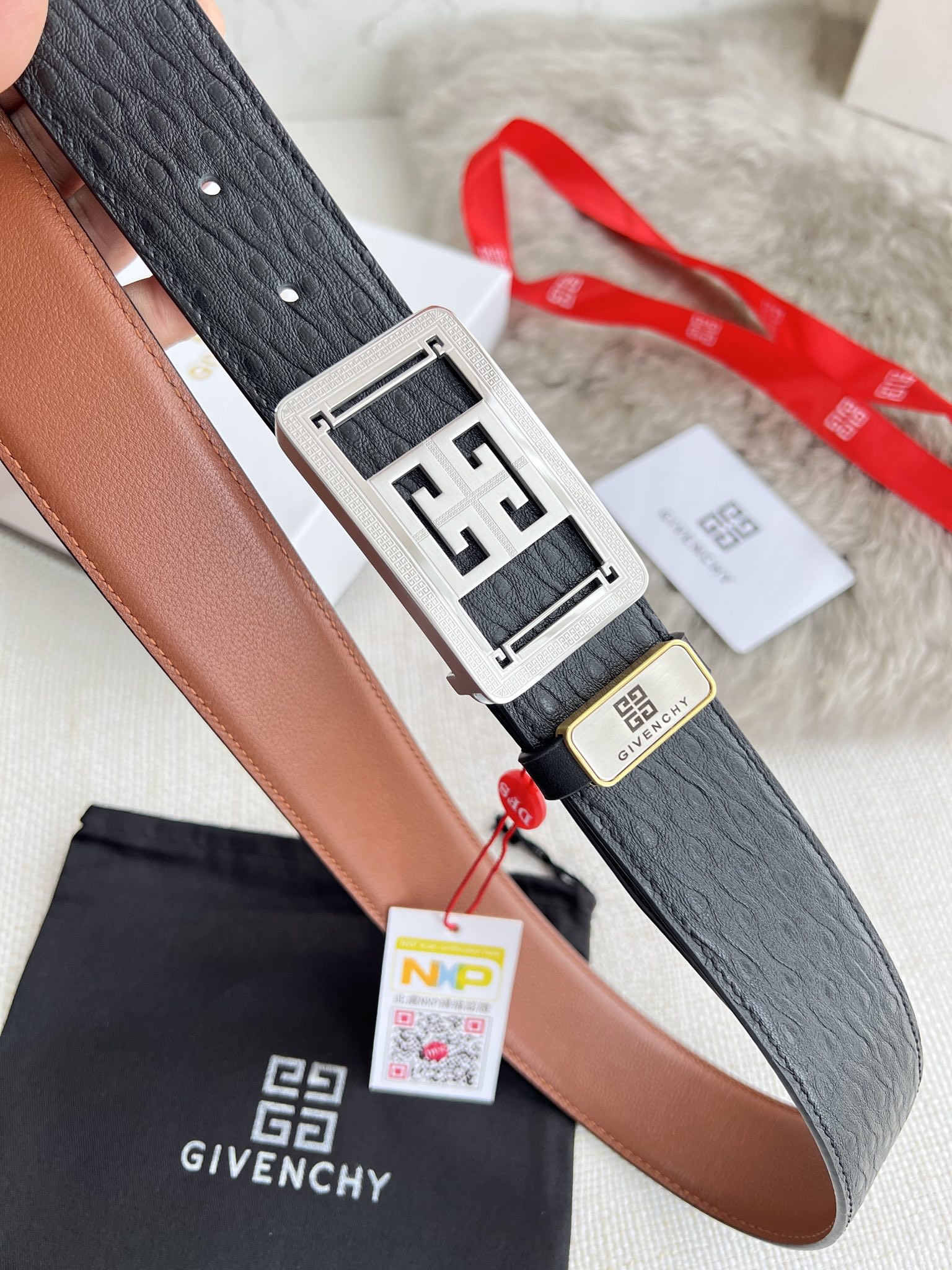 Givenchy Leather Belts 1:1 Mirror Version