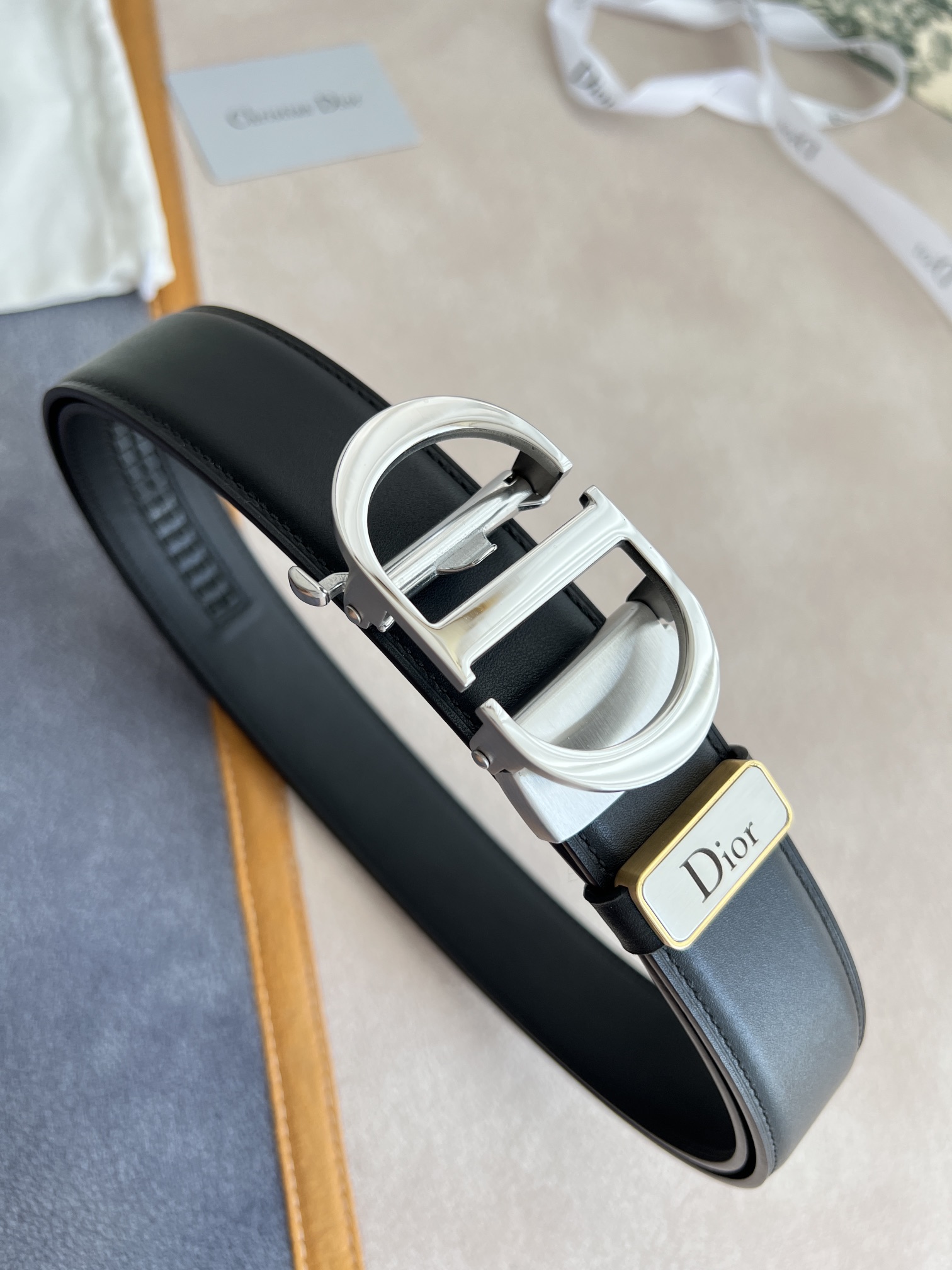 Dior Leather Belts 1:1 Mirror Version