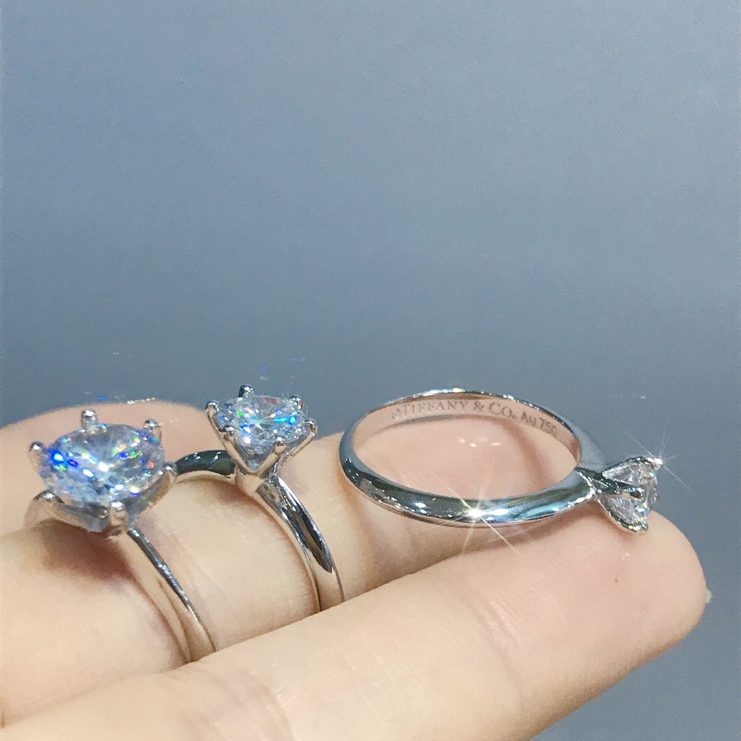 Tiffany Six Claw Wedding Ring