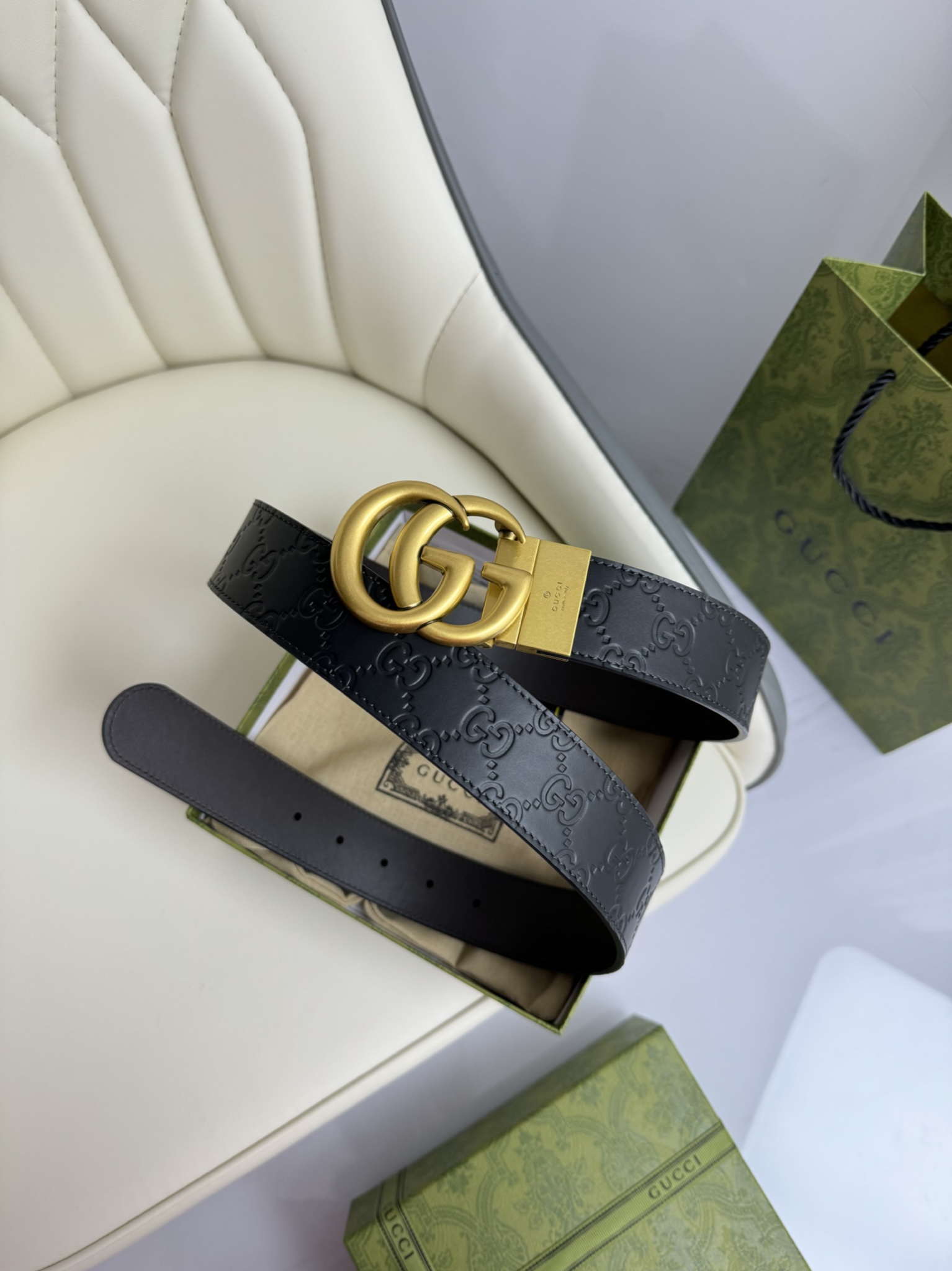 Gucci Leather Belts 1:1 Mirror Version