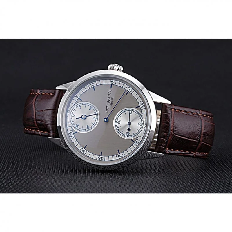 Two Dial 45 mm, Stainless Steel