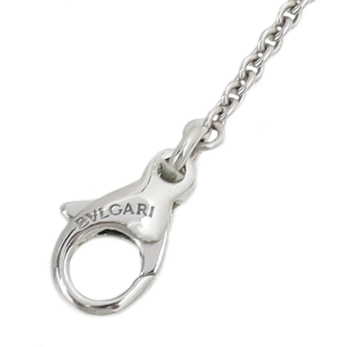 Bvlgari 18K White Gold B.zero 1 Necklace