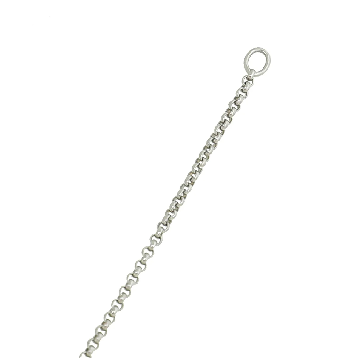 Chopard 18K White Gold Chopardissimo Disc Pendant Necklace