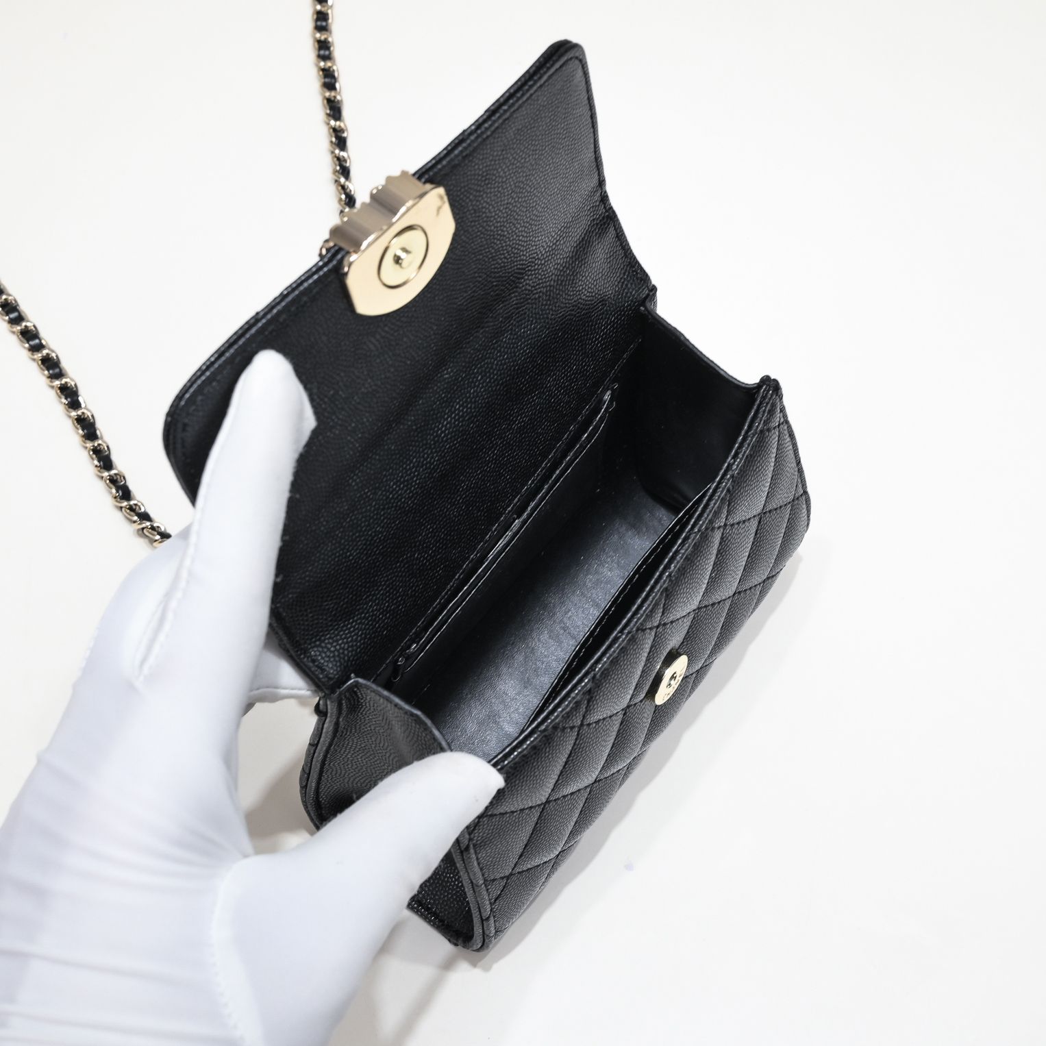 Chanel 23P Kelly Long Handle Bag Shoulder Bag Handbag