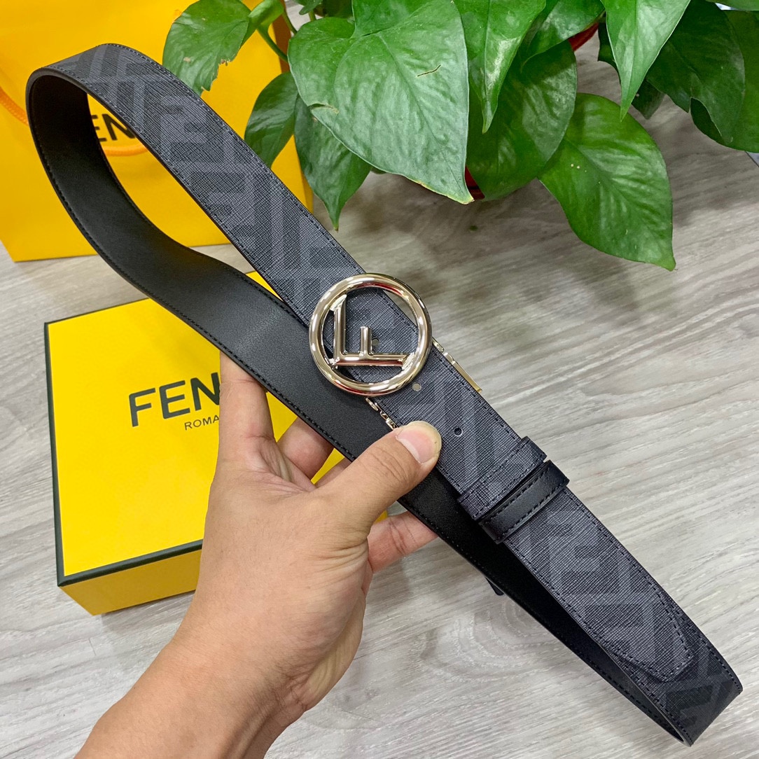 Fendi Leather Belts 1:1 Mirror Version