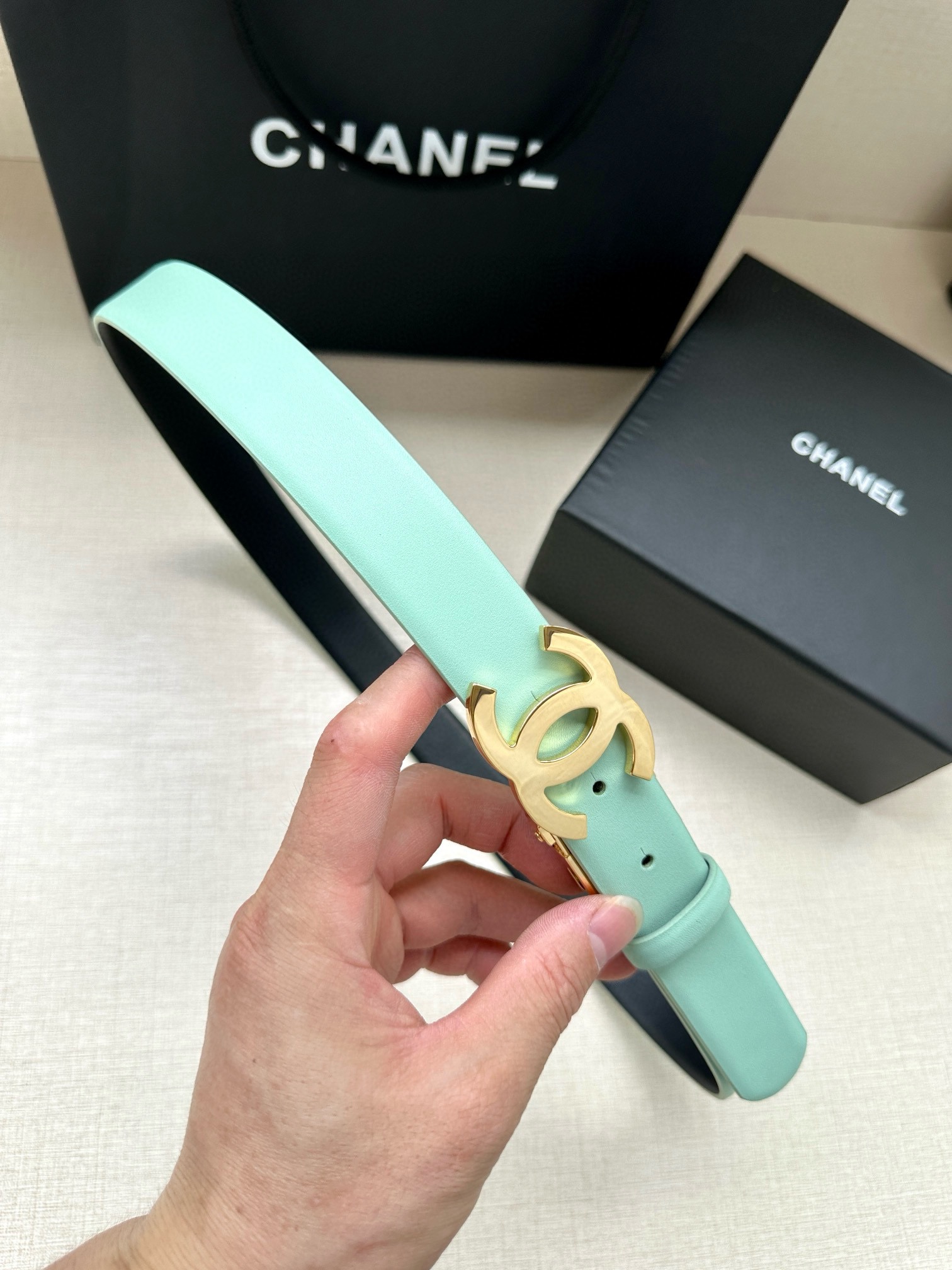 Chanel Leather Belts 1:1 Mirror Version