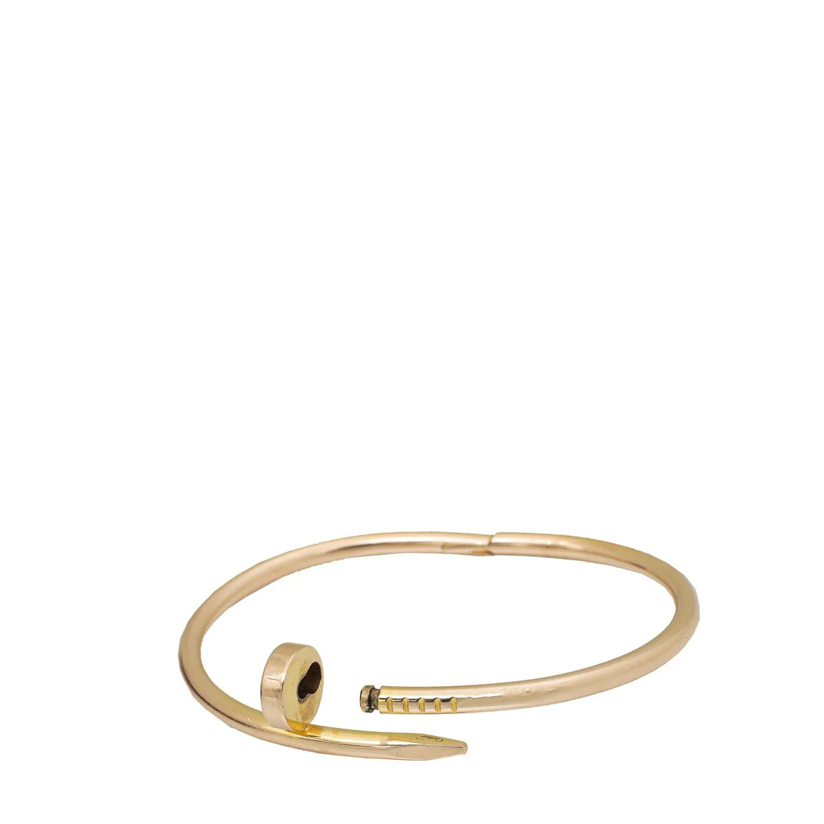 Cartier 18K Pink Gold Juste Un Clou Bracelet 17